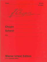 Scherzi piano sheet music cover